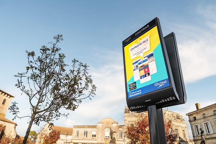 Informations. Un panneau lumineux en service depuis mardi