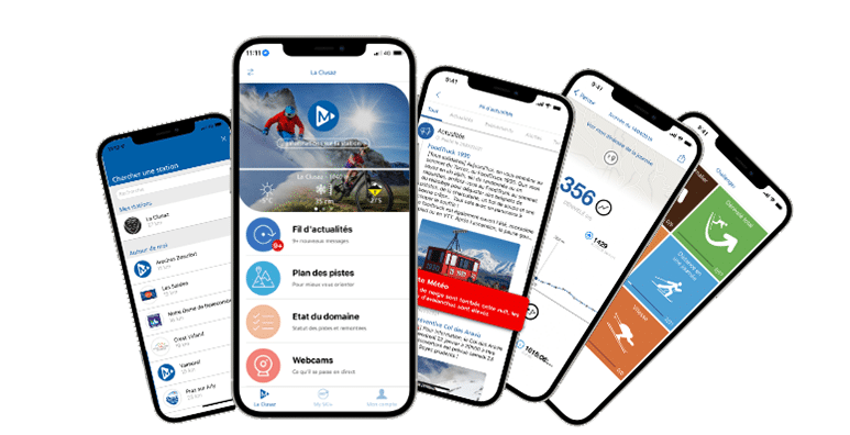 Application mutualisée_mountain live_domaine skiable_Lumiplan
