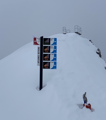 Signalétique Totem les Arcs