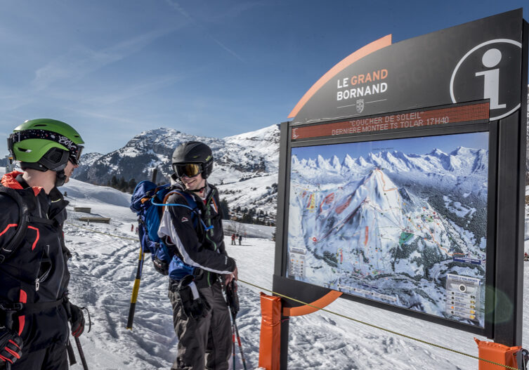 Les plans de pistes_Domaine skiable_Lumiplan